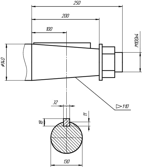 Ц2-650 выходной конический вал.jpg